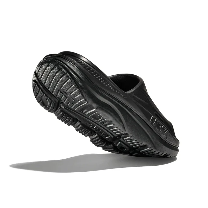 Women's Ora Recovery Slide 3 Black/Black - Image 4