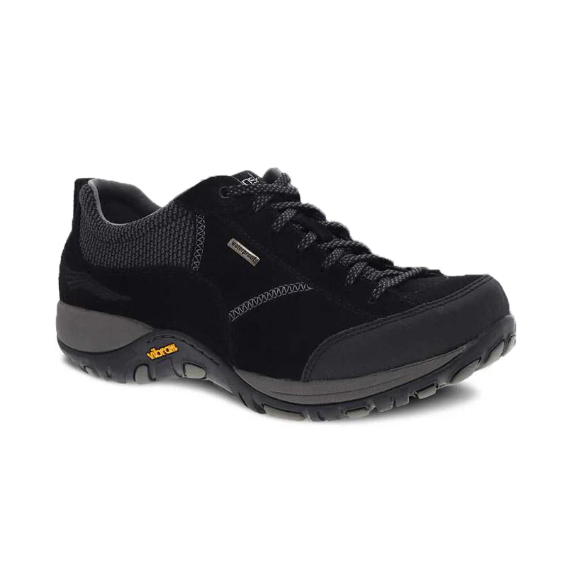 Women's Paisley Waterproof Black/Black Suede - Image 10