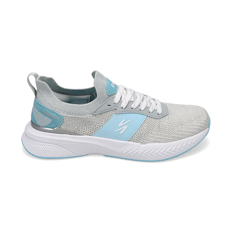 Women's Rally Silver Knit/Sky/Pure White - Image 3