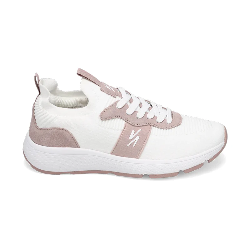 Women's Reign White/Dusty Rose/White - Image 3
