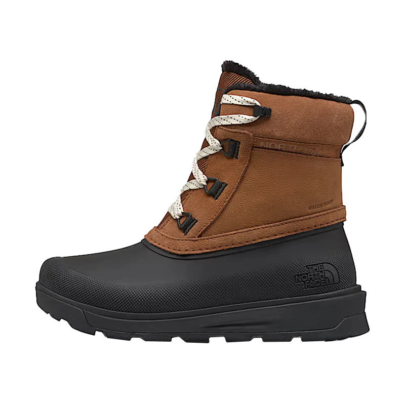 Women's Shellista Shorty Waterproof Burnt Umber/TNF Black - Image 3