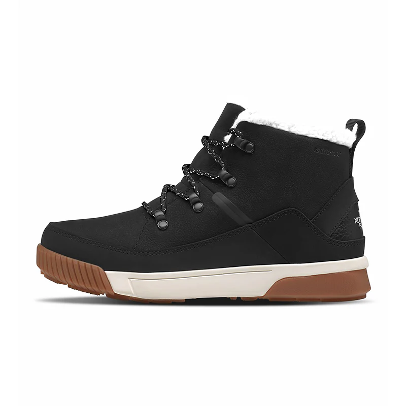 Women's Sierra Mid Lace Waterproof Black/Gardenia White - Image 3