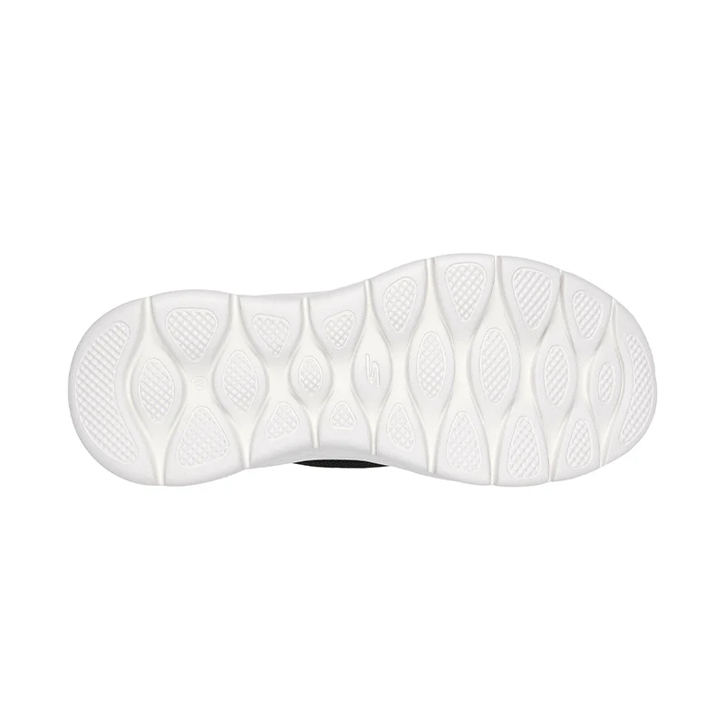 Women's Slip-Ins Go Walk Flex (WIDE) Black Textile/White Trim - Image 6