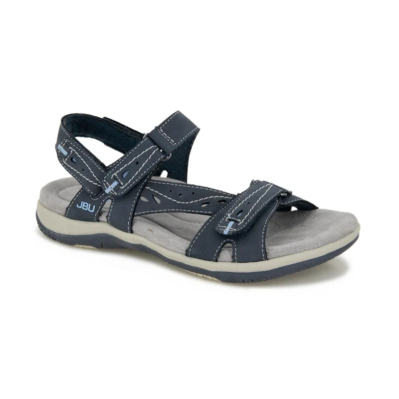 Women's Stephie Navy Vintage Vegan Nubuck - Image 2