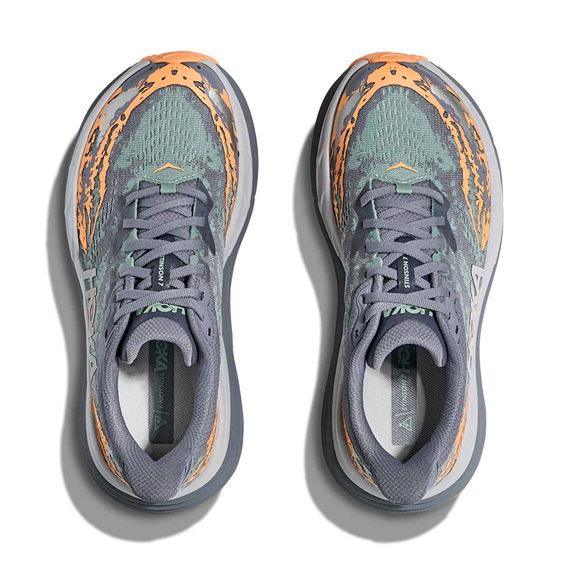 Women's Stinson 7 Grey Skies/Tangerine - Image 6