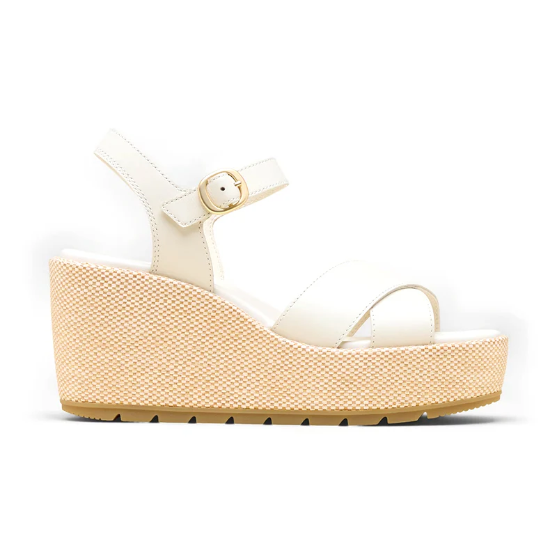Women's Sunpeak Wedge Ankle Strap Chalk/Gum - Image 3
