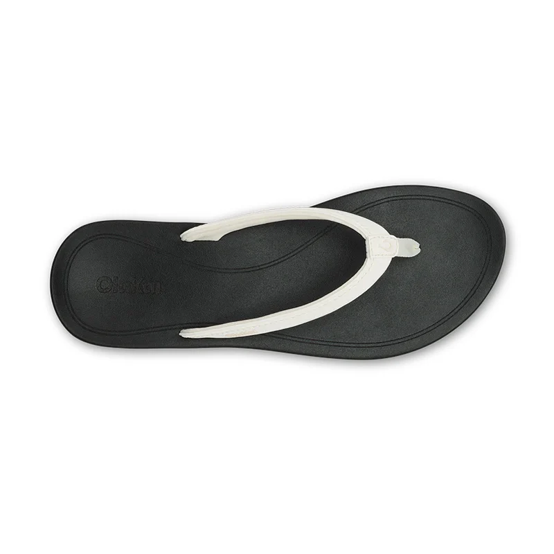 Women's Uiki Bright White/Lava Rock - Image 5