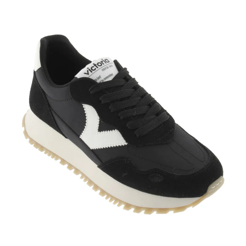 Women's Viento Nylon & Serraje Negro - Image 2