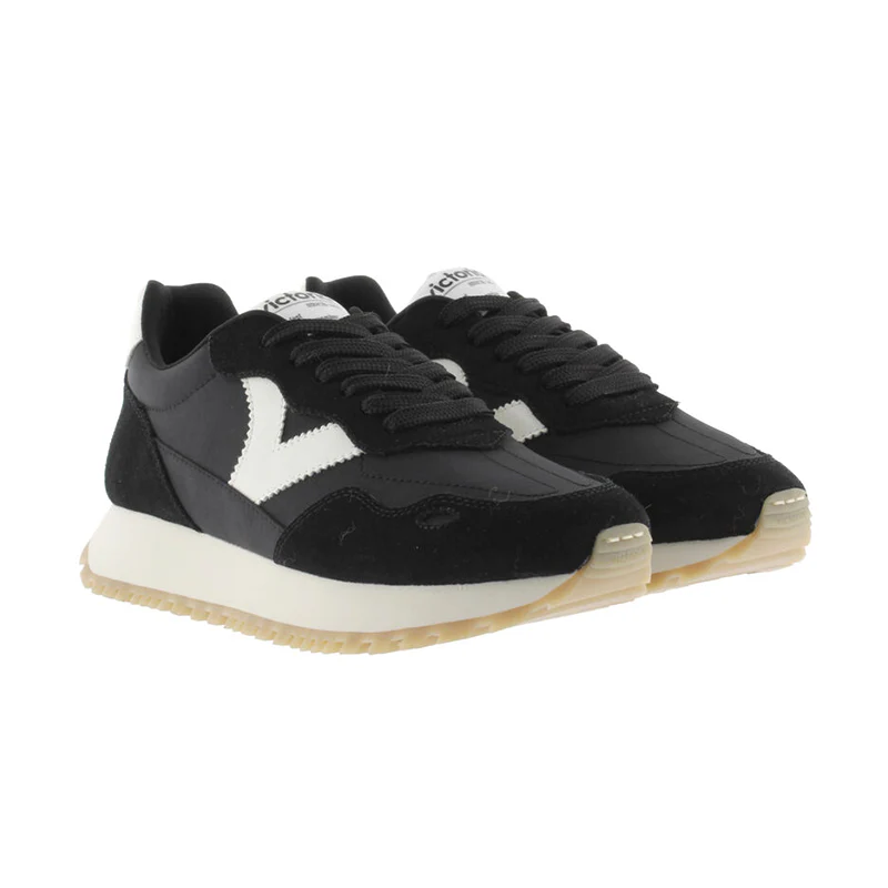 Women's Viento Nylon & Serraje Negro - Image 5