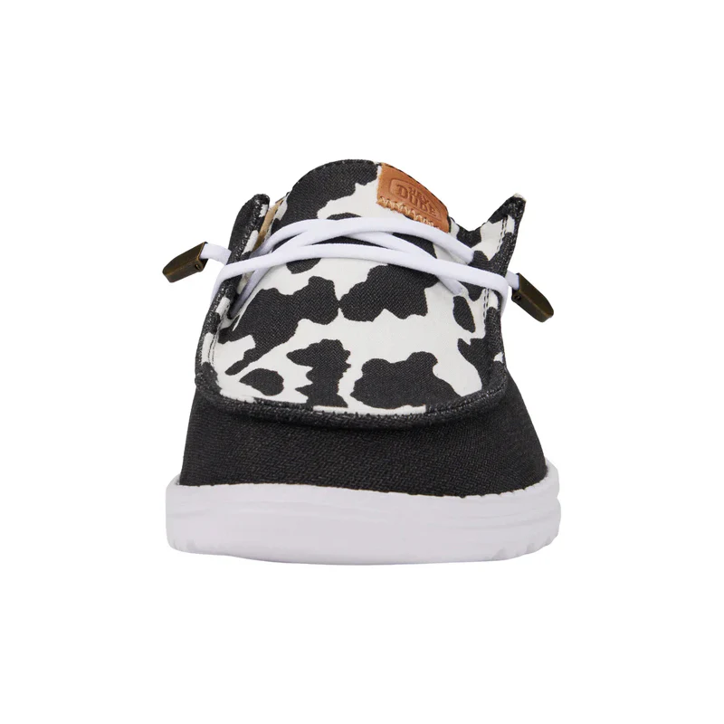 Women's Wendy Animal Black/Cow - Image 4