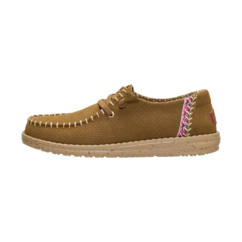 Women's Wendy Classic Micro Perf Malt Brown - Image 4