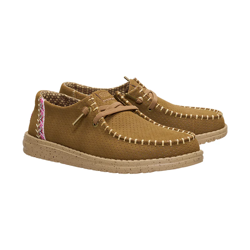 Women's Wendy Classic Micro Perf Malt Brown - Image 5
