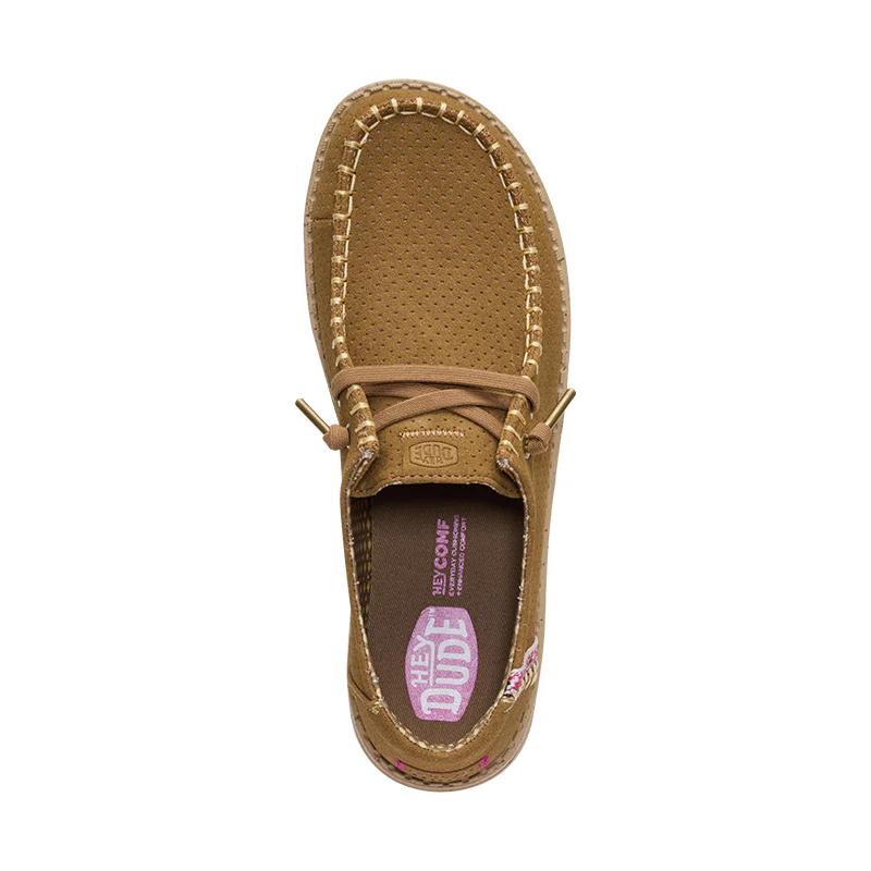 Women's Wendy Classic Micro Perf Malt Brown - Image 9