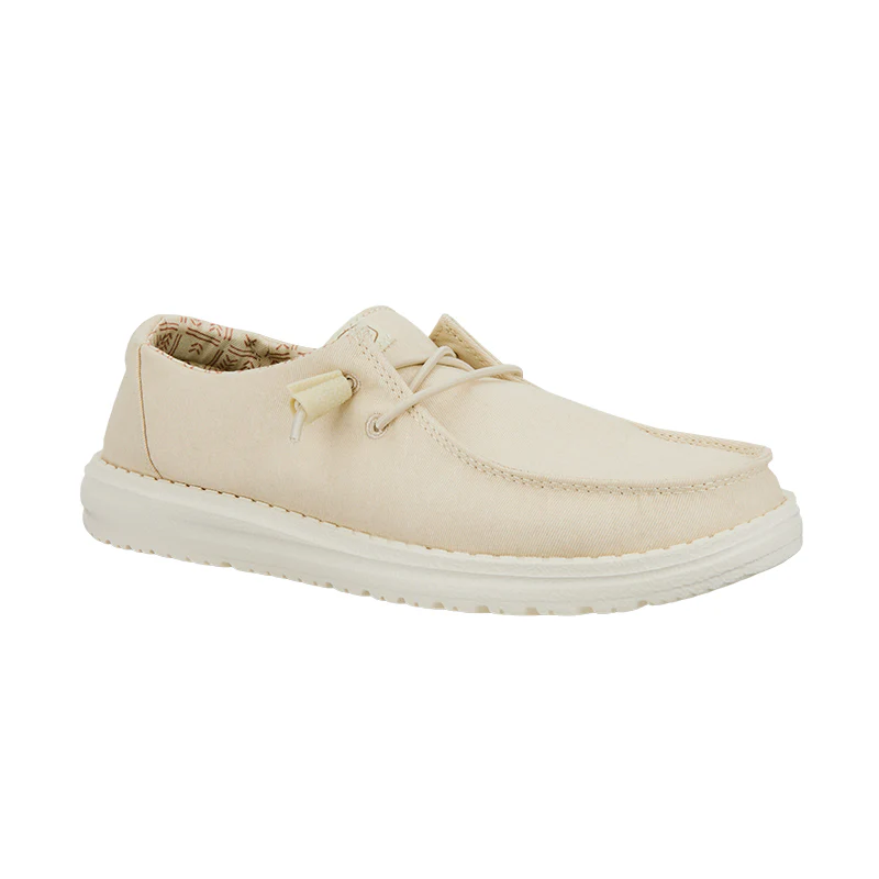 Women's Wendy Stretch Canvas Off White - Image 2
