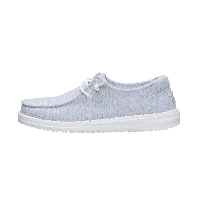 Women's Wendy Stretch Jersey Light Grey - Image 4