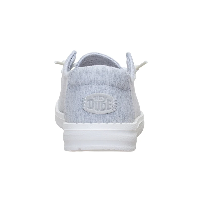 Women's Wendy Stretch Jersey Light Grey - Image 7
