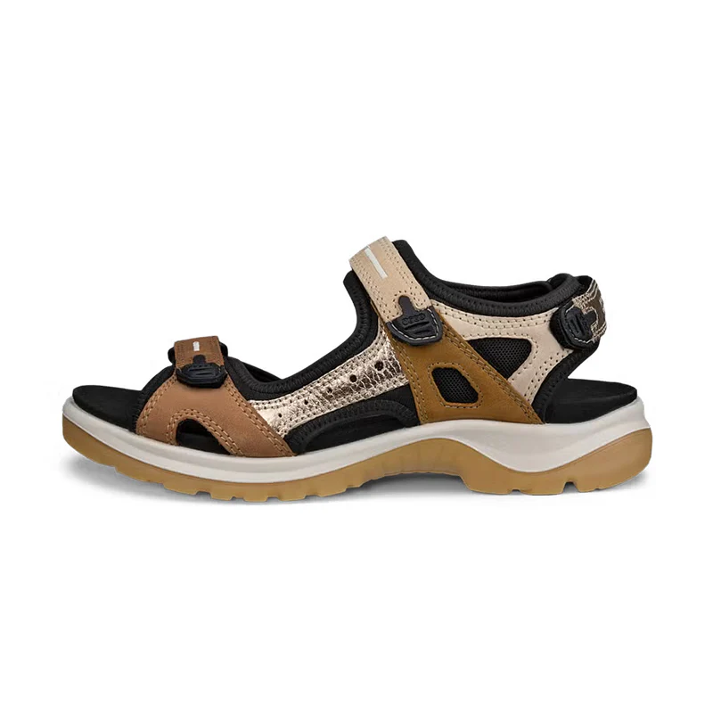 Women's Yucatan Sandal Multicolor Brown - Image 3